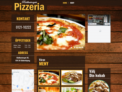 radhuspizza.se snapshot