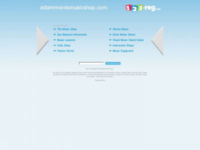 adammorrismusicshop.com snapshot
