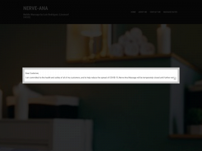 nerve-anamassage.com snapshot