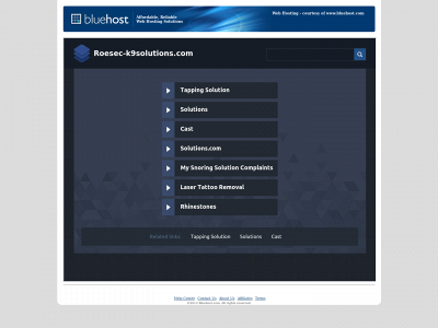 roesec-k9solutions.com snapshot