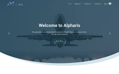 alpharis.aero snapshot