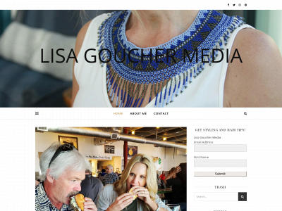 lisagouchermedia.com snapshot