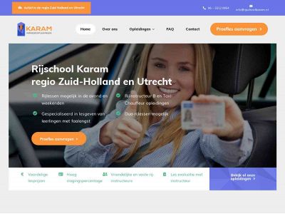 rijschoolkaram.nl snapshot