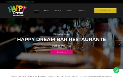 happydreamrestaurant.es snapshot