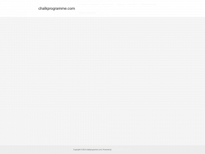 chalkprogramme.com snapshot