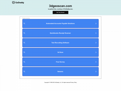 3dgeoscan.com snapshot