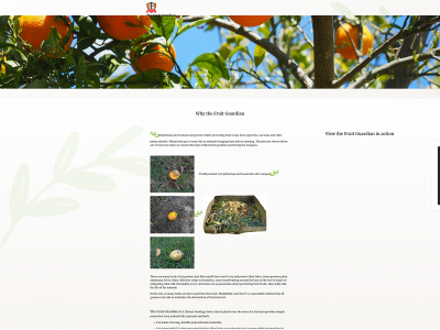 thefruitguardian.com snapshot