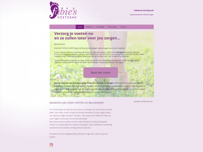 fabiesvoetzaak.be snapshot