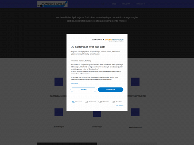 nordens-maler.dk snapshot