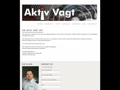 aktiv-vagt.com snapshot