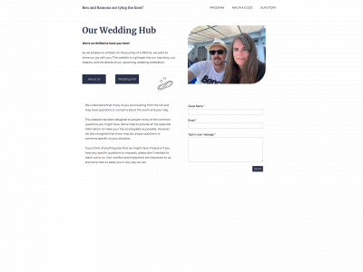 theweddingoframonaandben.info snapshot