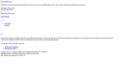 copydiss.co.uk snapshot