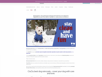 bestdograincoats.com snapshot