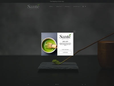thesantecompany.com snapshot