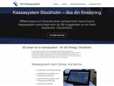 mjkassasystem.se snapshot