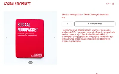 hetsociaalnoodpakket.nl snapshot