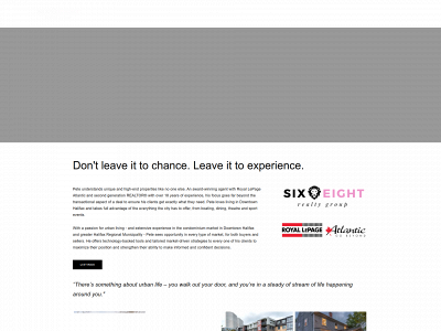 www.sixeightrealty.com snapshot