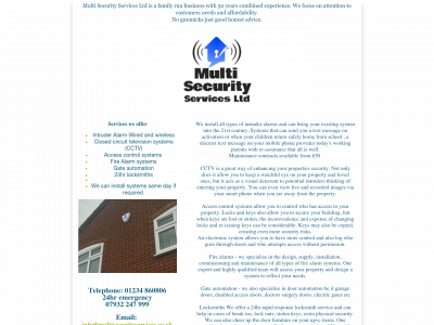 multisecurityservices.co.uk snapshot