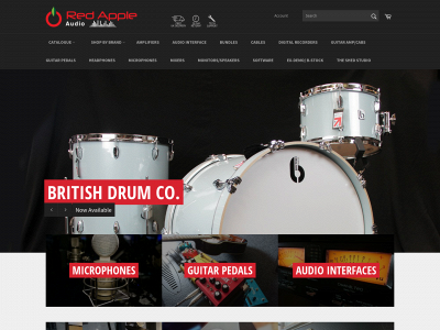 redappleaudio.com snapshot