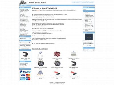 modeltrainworld.co.uk snapshot