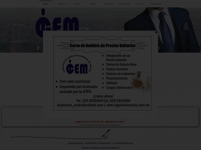 ingenieriacostos.com.mx snapshot