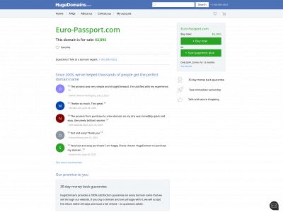 euro-passport.com snapshot