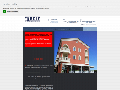 autoscuolainfortunisticafabris.it snapshot