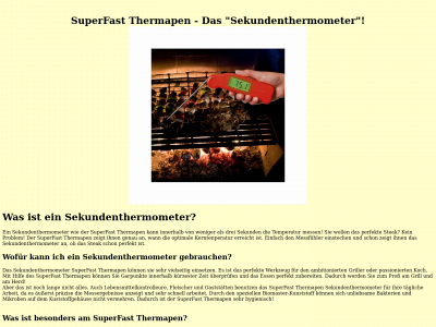 superfast-thermapen.de snapshot