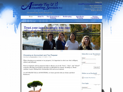 accuratetaxservices.org snapshot