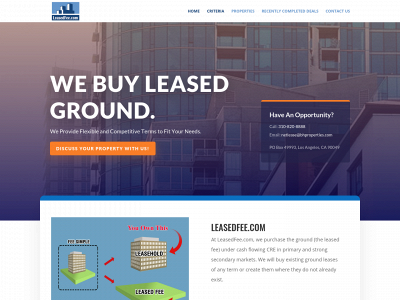 leasedfee.com snapshot