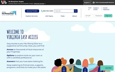 www.easyaccess.virginia.gov snapshot