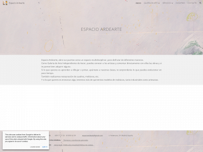 espacioardearte.com snapshot
