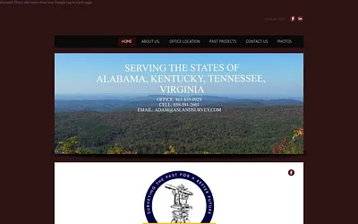 aslandsurvey.com snapshot