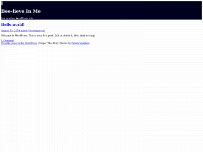 bee-lieveinme.com snapshot