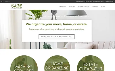 www.sageorganizingco.com snapshot