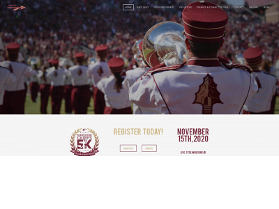 www.marchingchiefs5k.com snapshot