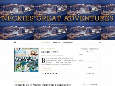 neckiesgreatadventures.com snapshot