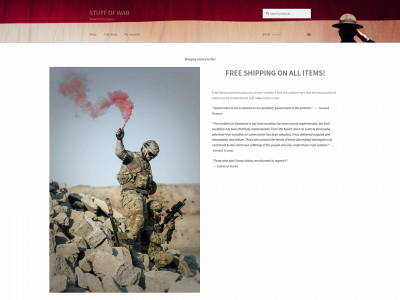 stuffofwar.com snapshot