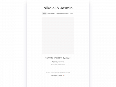 jasminandnikolai.com snapshot