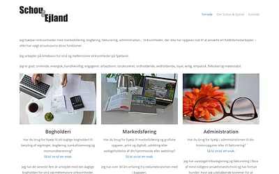 schouejland.dk snapshot