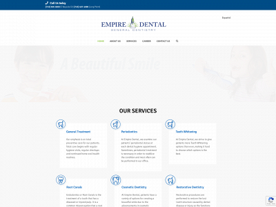 empiredentalcenter.com snapshot