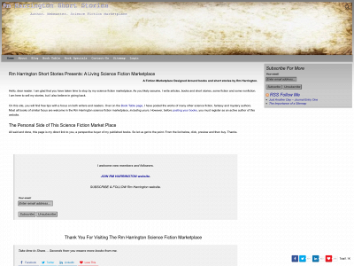 rmharringtonshortstories.com snapshot