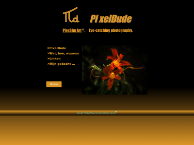 pixeldude.be snapshot