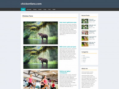 chickenfans.com snapshot