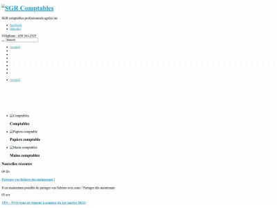 sgrexpertscomptables.com snapshot