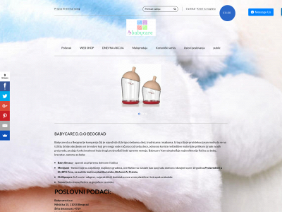www.babycare.rs snapshot