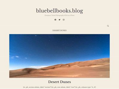 bluebellbooks.blog snapshot