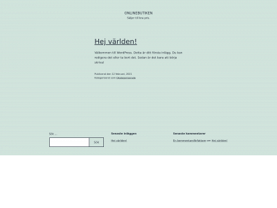 onlinebutiken.com snapshot