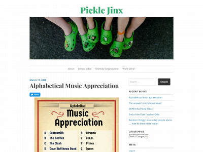 picklejinxblog.com snapshot