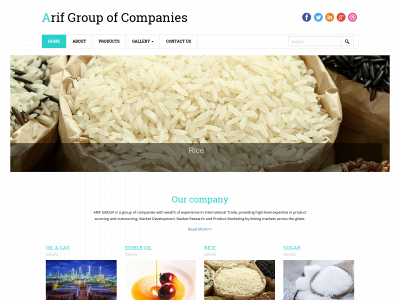 arif-group.com snapshot